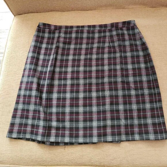 Plaid Ricki's Skirt size 16 - Picture 2 of 3